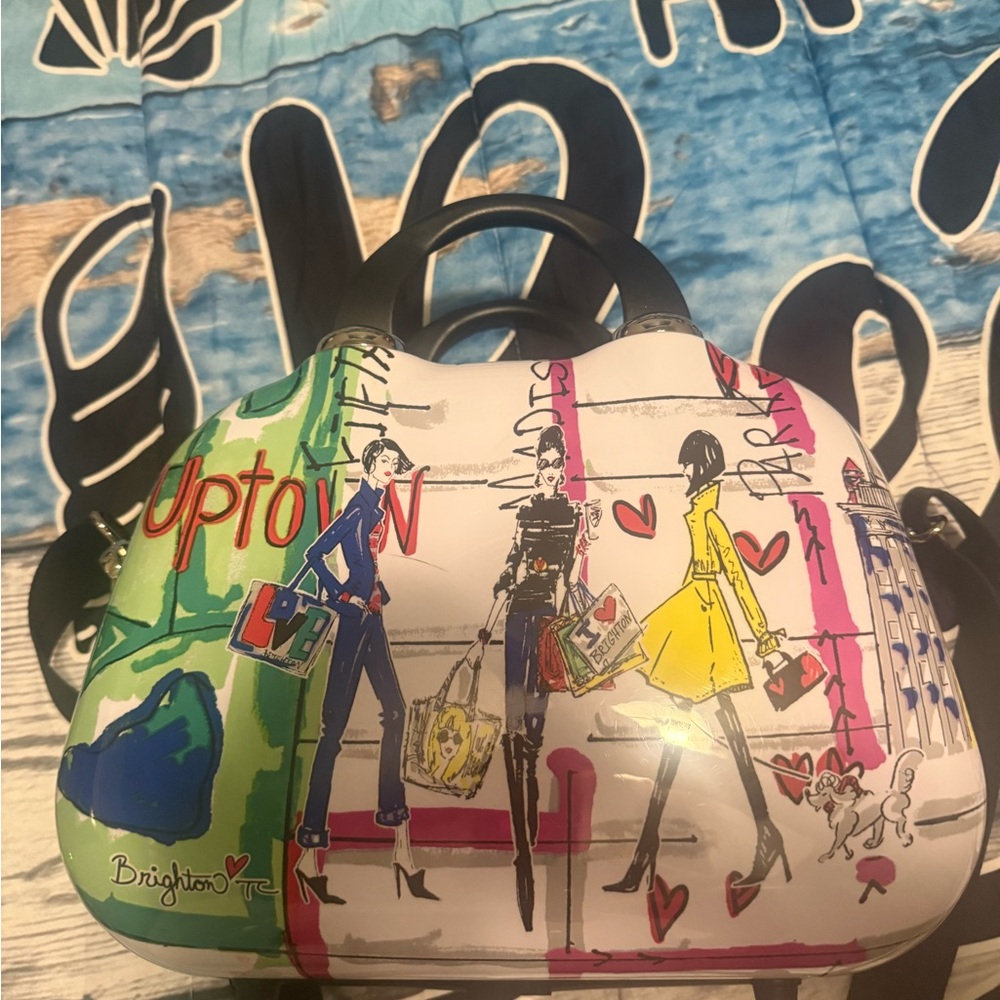Brighton Women's Colorful Graphic Shoulder Bag